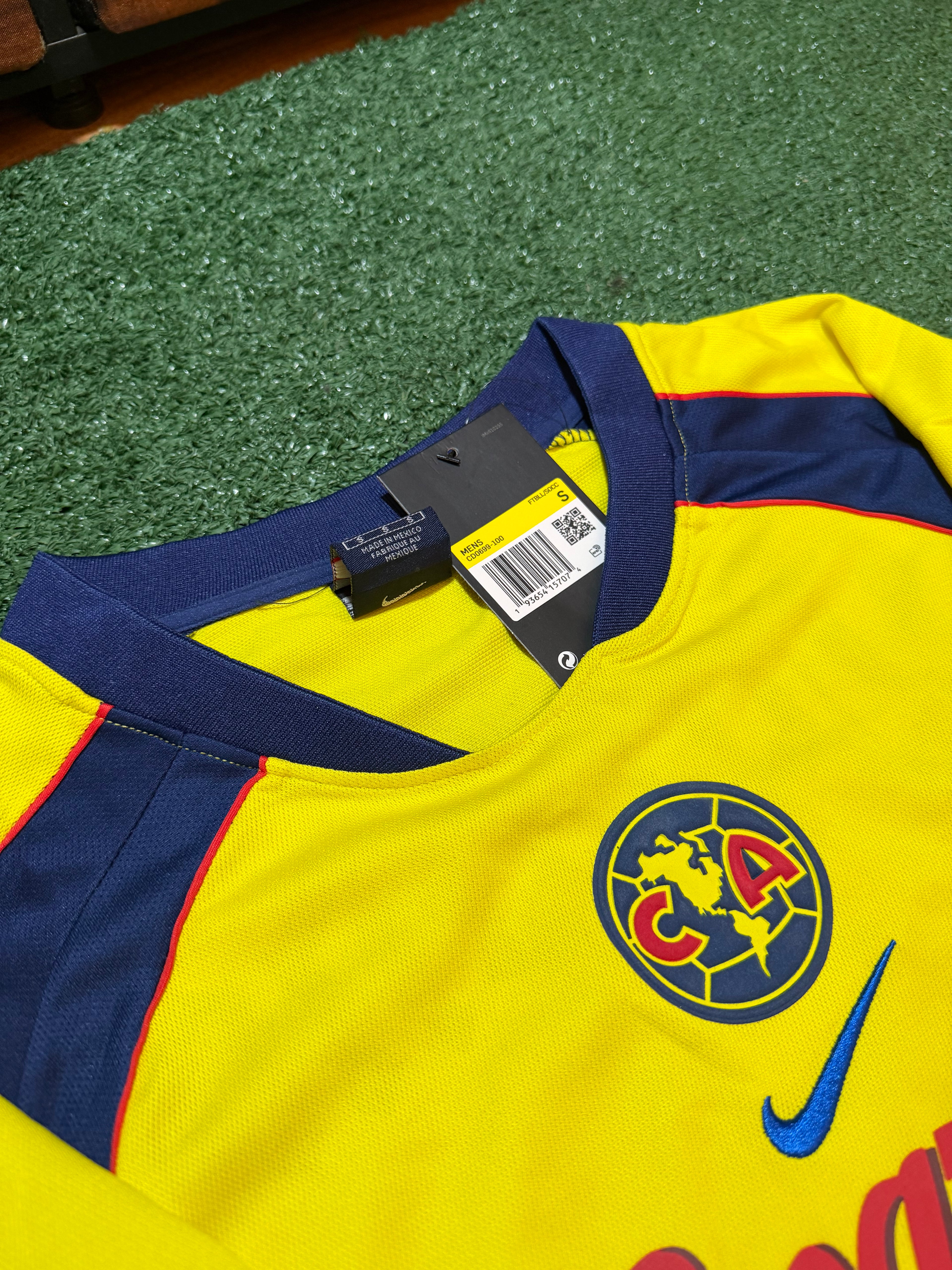 🏆01-02 Retro Club America Home Jersey