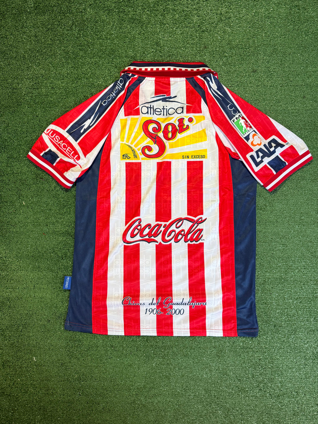 🏆00-01 Retro Chivas Home Jersey