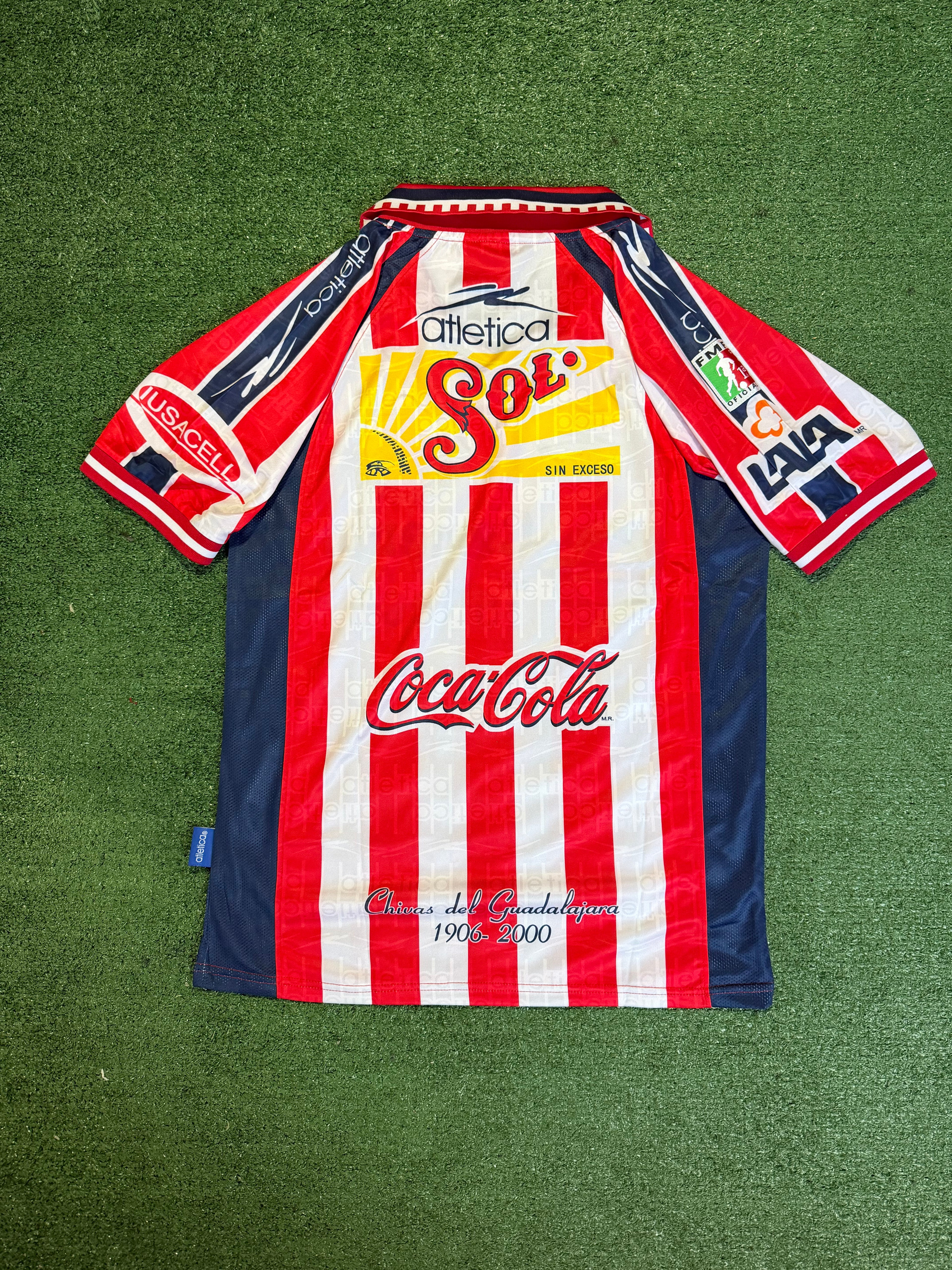 🏆00-01 Retro Chivas Home Jersey