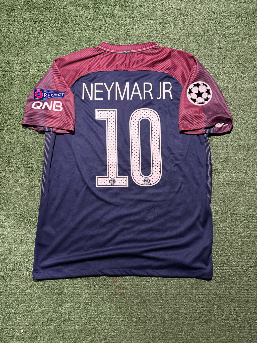 🏆 17/18 Retro PSG home Jersey Neymar #10