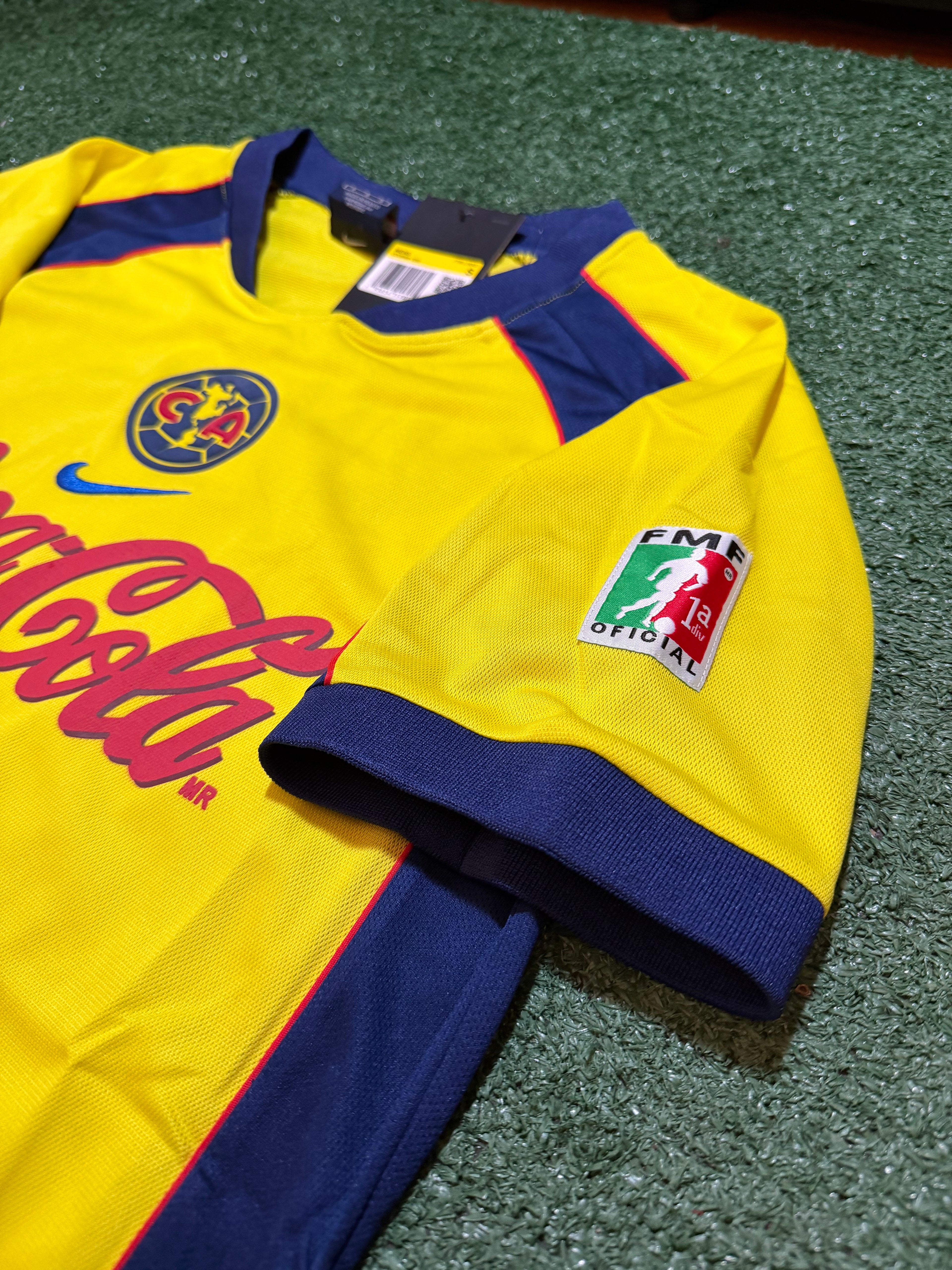 🏆01-02 Retro Club America Home Jersey