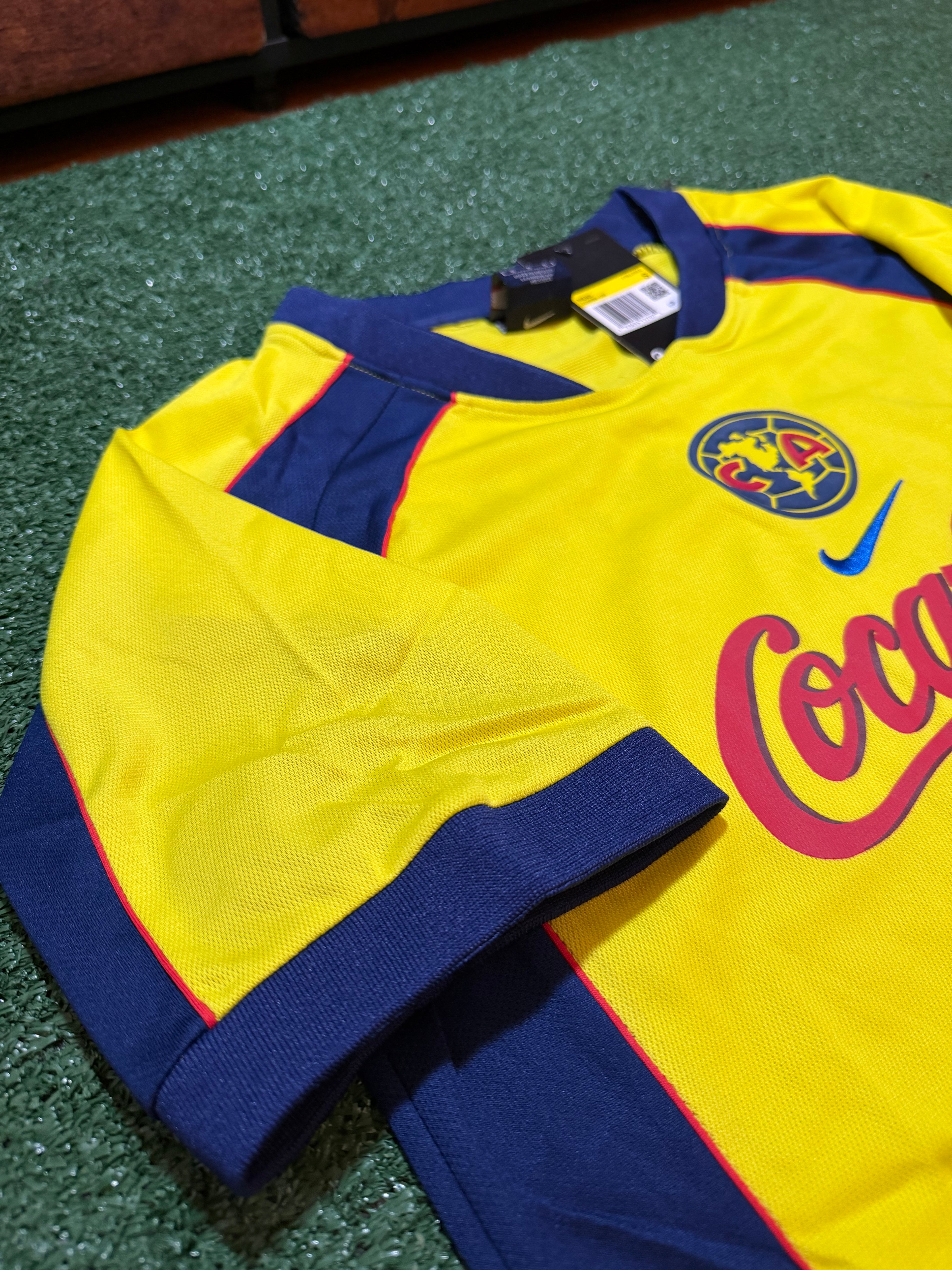 🏆01-02 Retro Club America Home Jersey