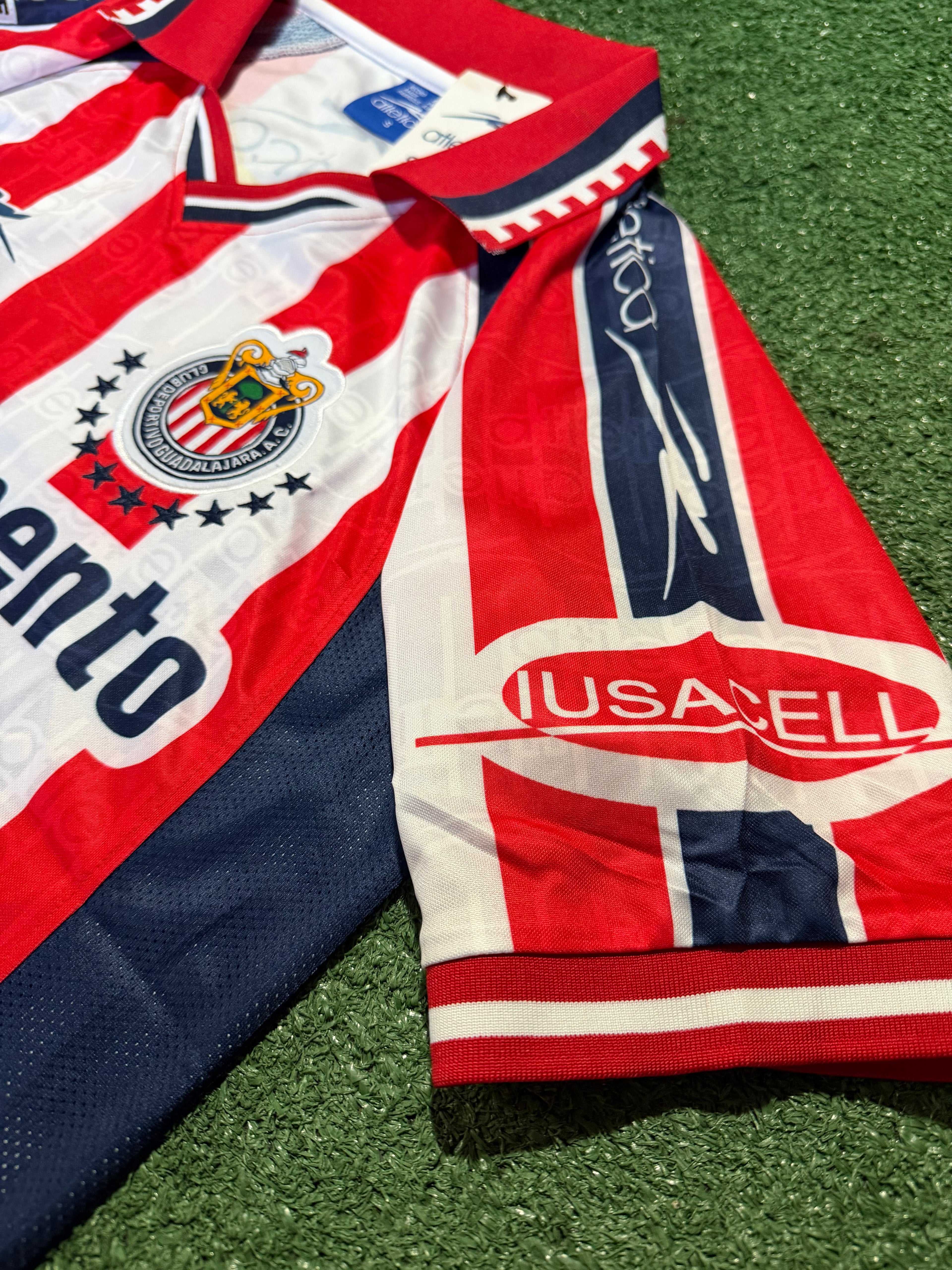 🏆00-01 Retro Chivas Home Jersey