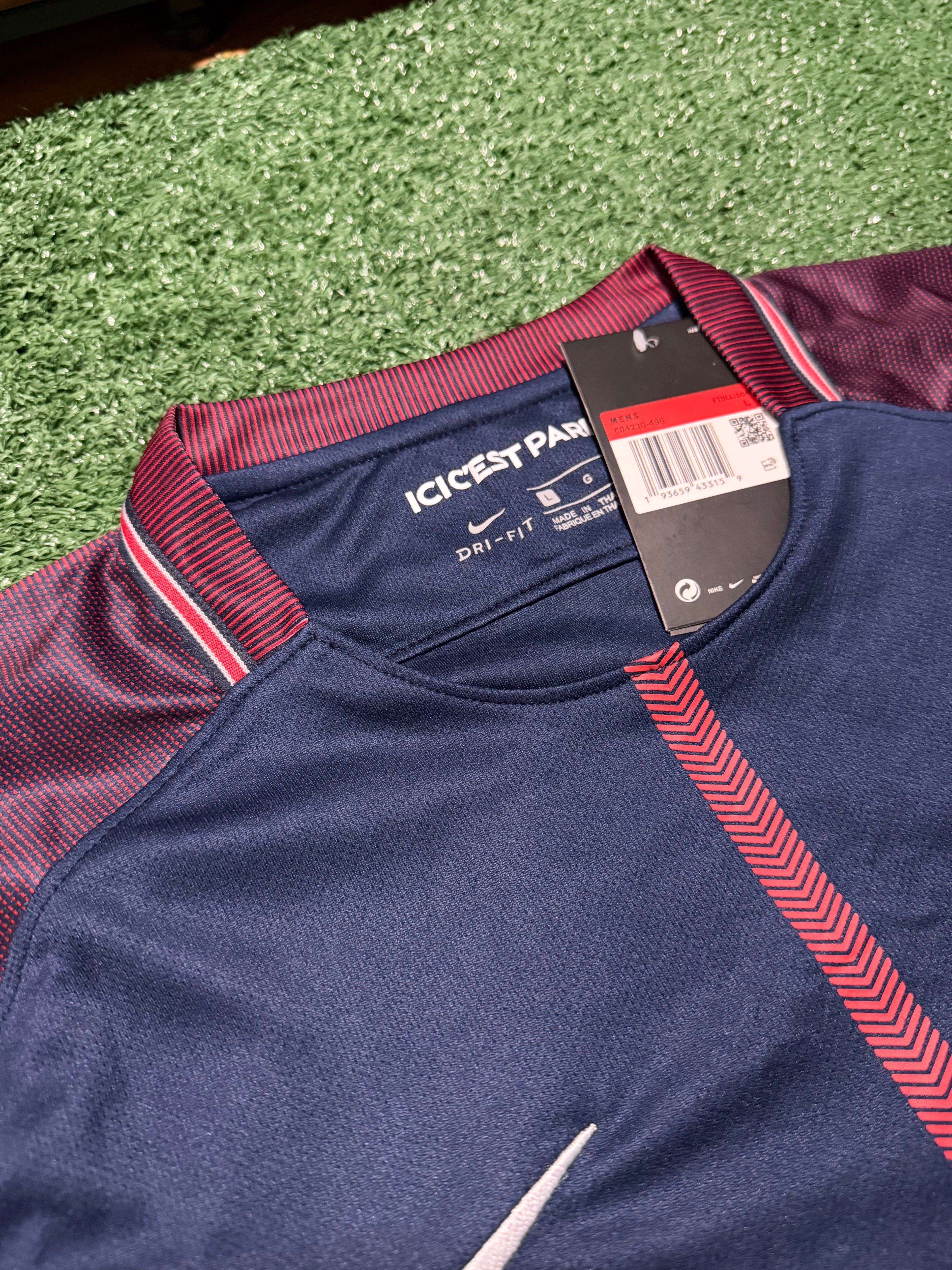 🏆 17/18 Retro PSG home Jersey Neymar #10