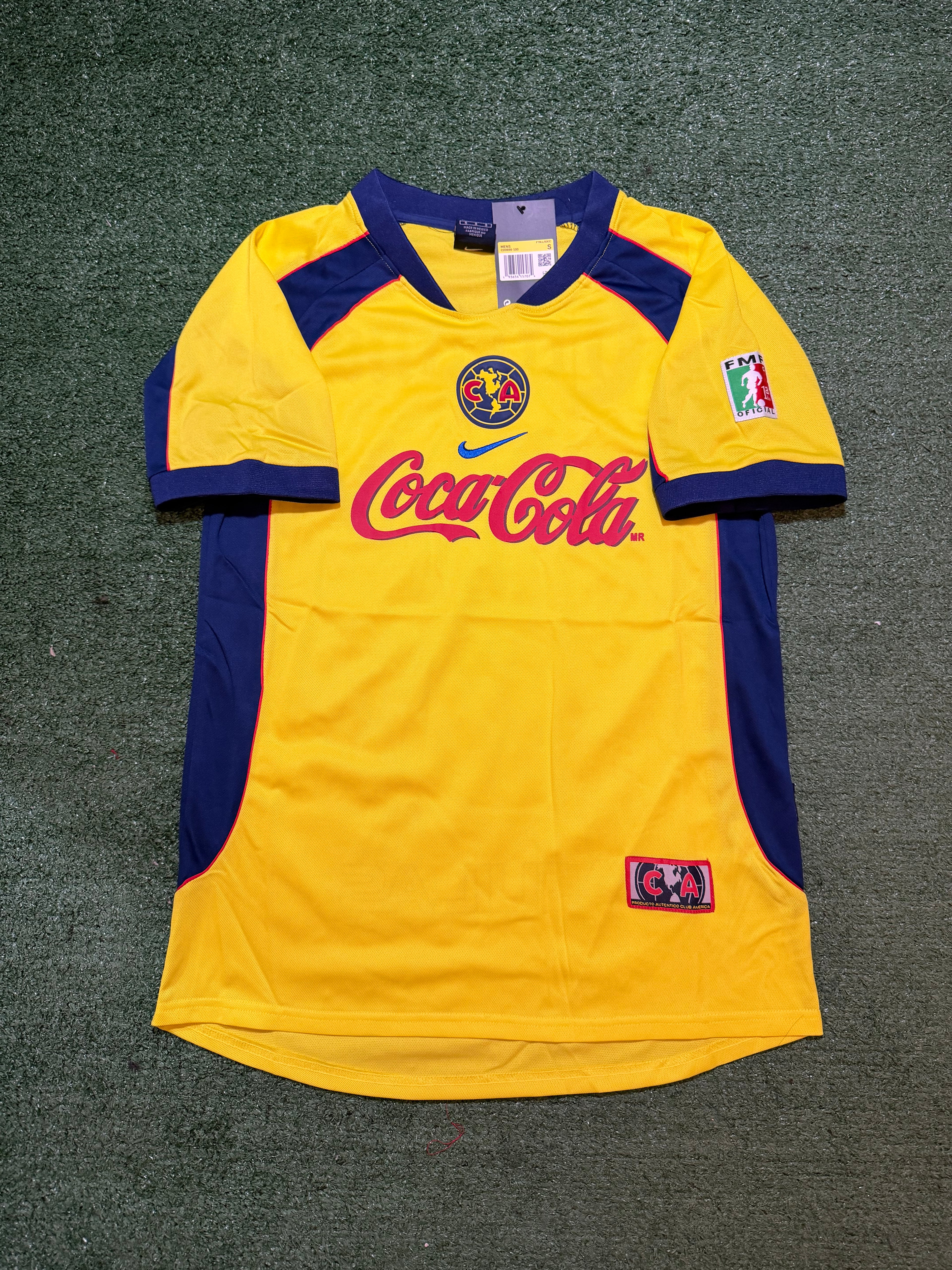 🏆01-02 Retro Club America Home Jersey